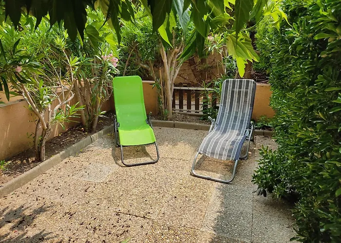**gruissan - T2 Mezzanine - Cote Village - 6 Pers - Parking Prive - Proche Plages** - Fr-1-796-63 아파트